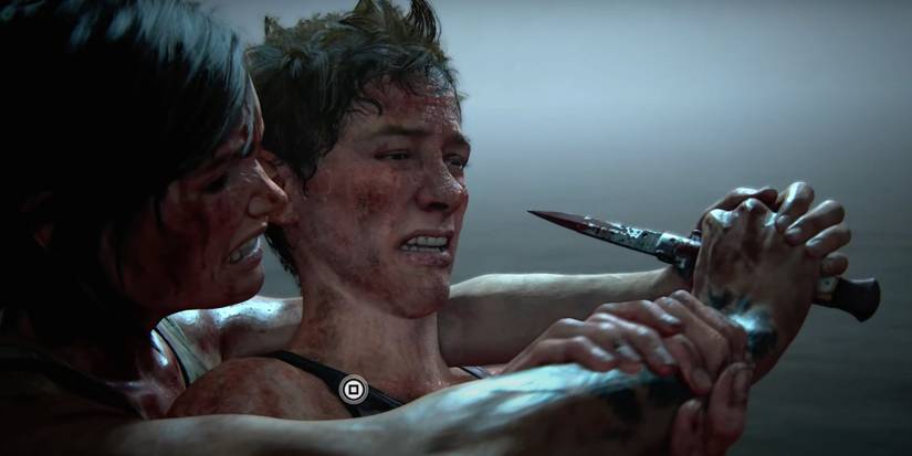 Ellie vs Abby final fight in epilogue scene