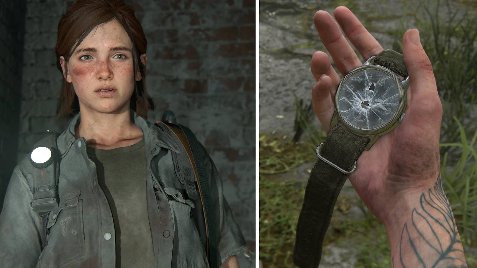 The Last of Us™ Part II ellie day 2 joel's watch