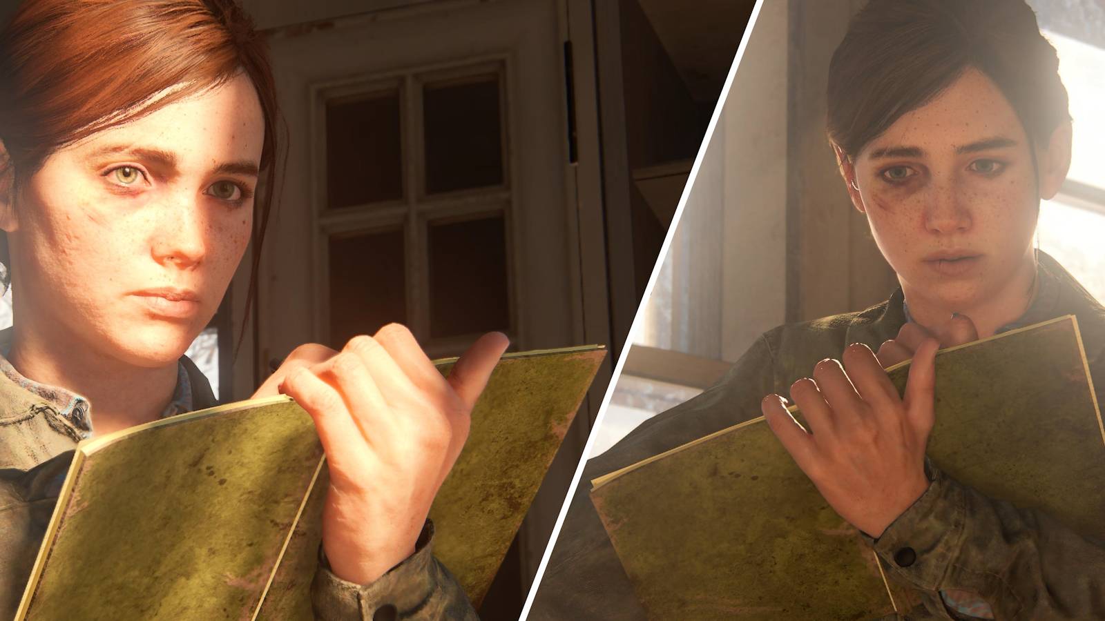 The Last of Us™ Part II ellie packing up journaling