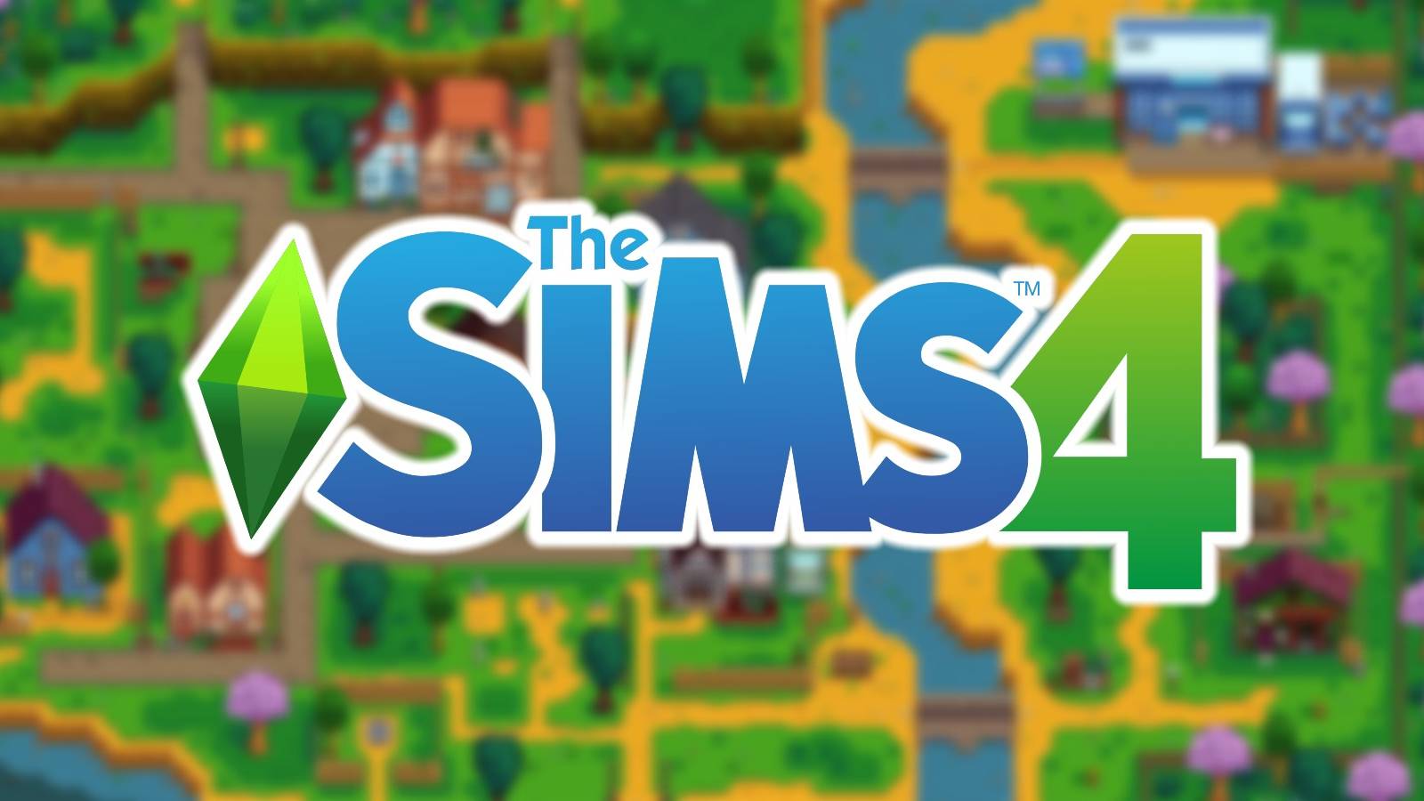 the-sims-4-logo-stardew-valley-blurred-background