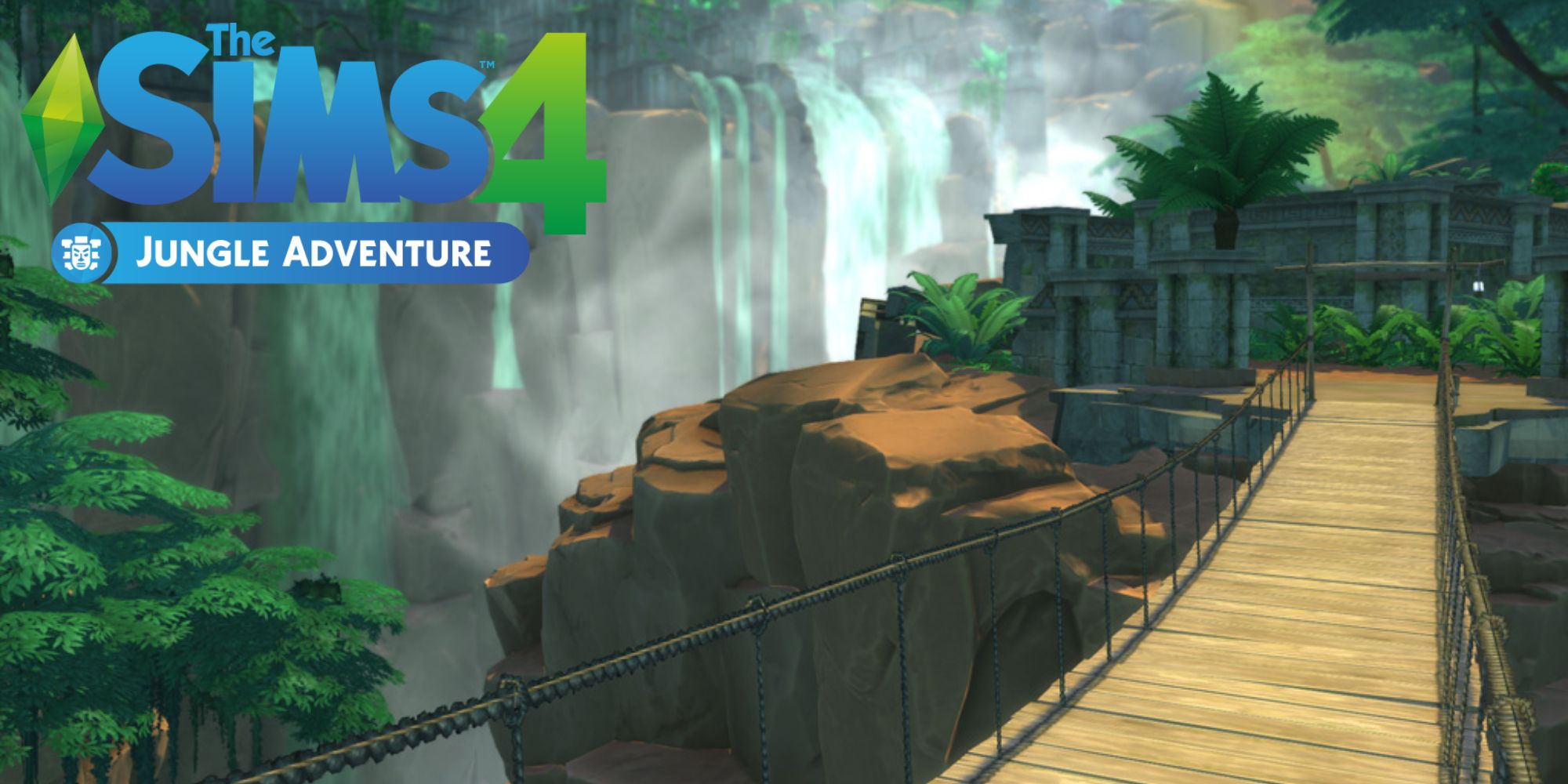Selvadorada, du pack de jeu Jungle Adventure, est l'un des mondes les plus chauds des Sims 4