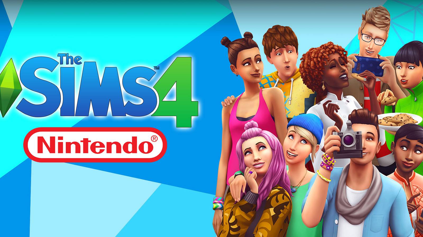 The Sims 4 with Nintendo logo