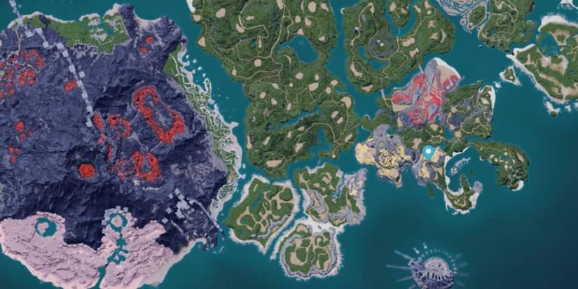 Palworld: The Small Settlement location on the map