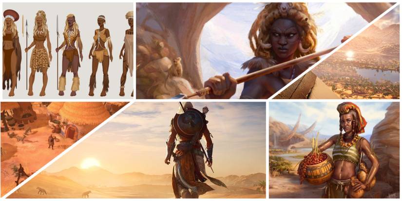 The Wagadu Chronicles and Pyramids in Assassins Creed Origins