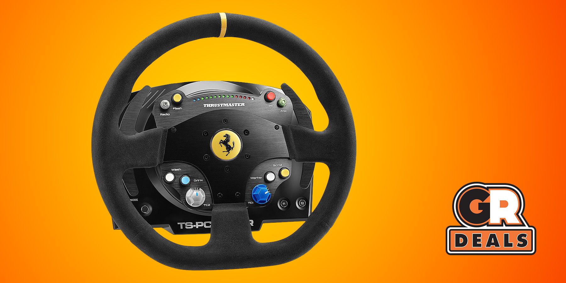 This Thrustmaster Racing Wheel Has a Rare Discount