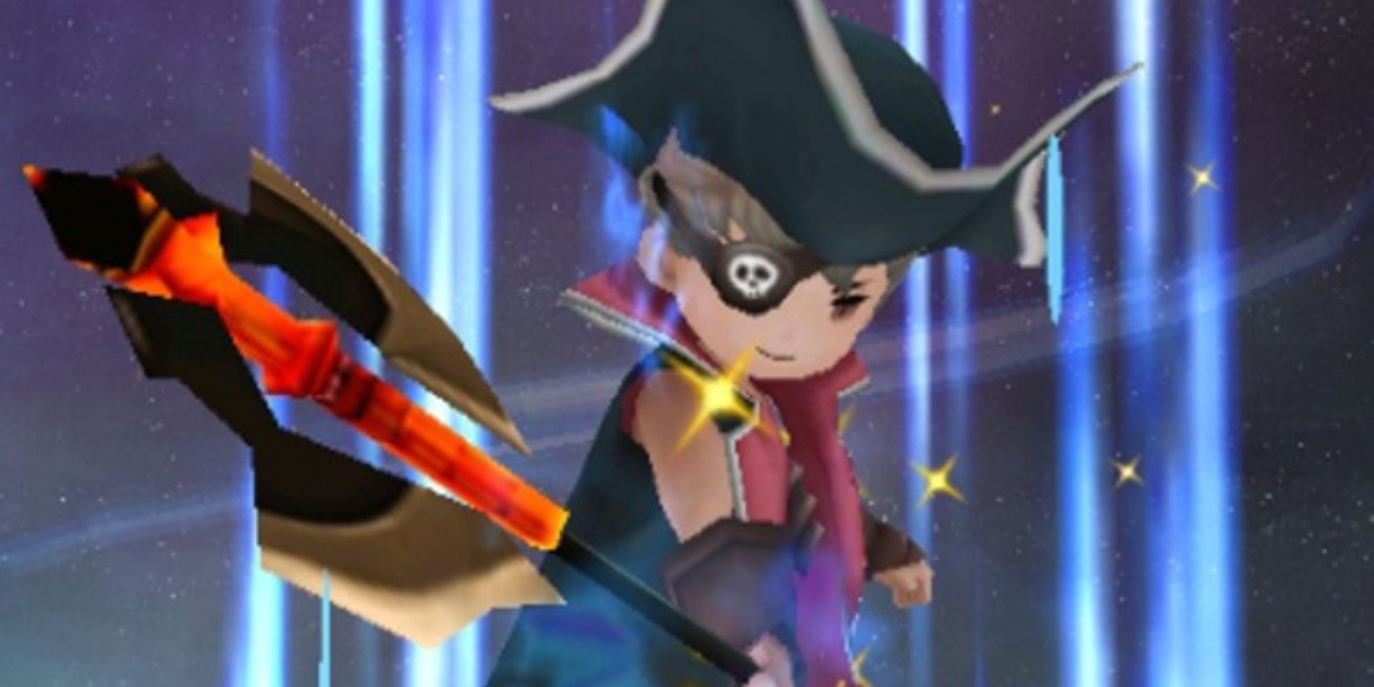 Tiz as a Pirate in Bravely Default