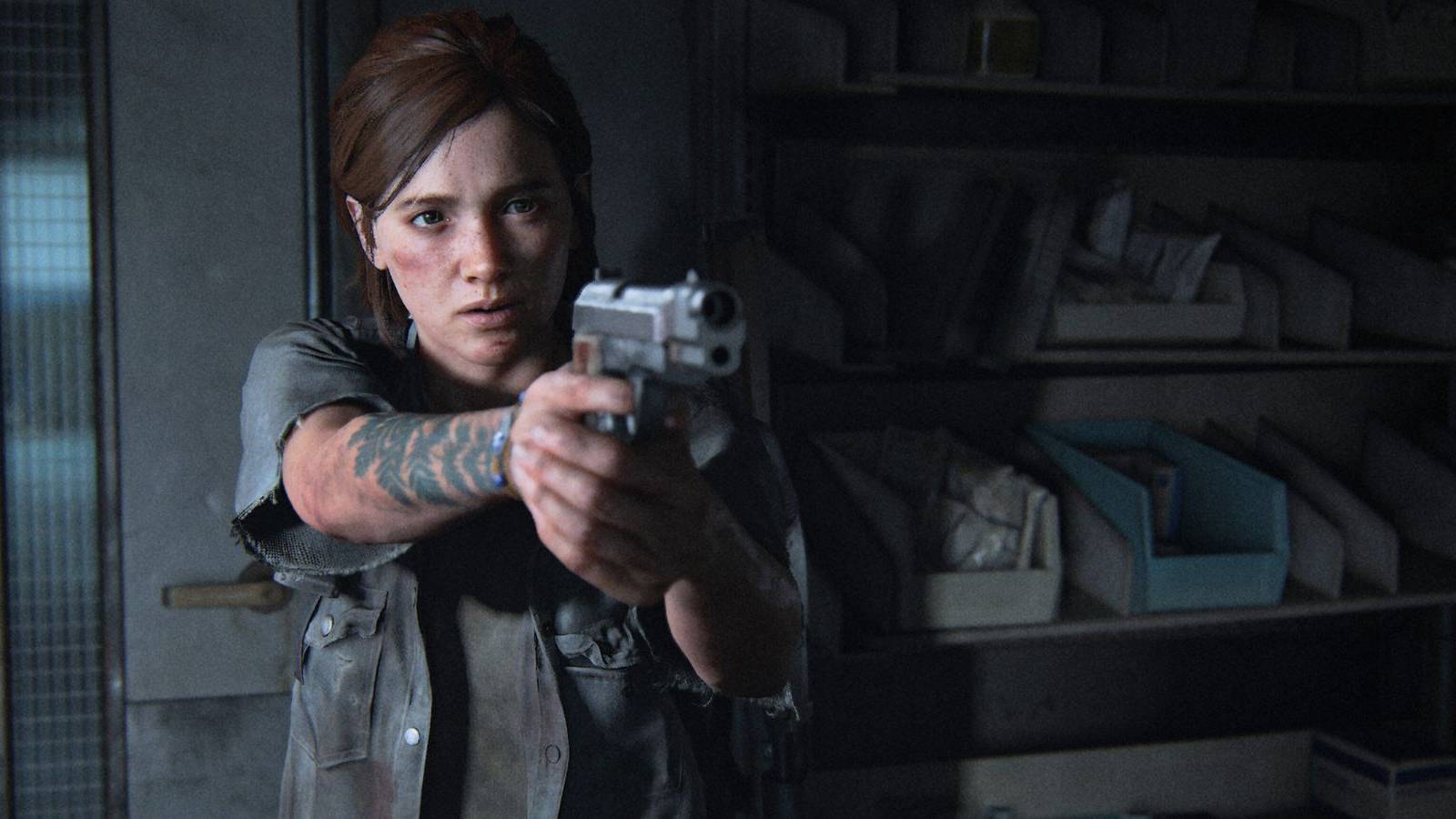 Ellie in The Last of Us Part 2