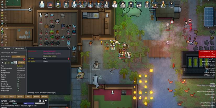 forbidden items fire chaos