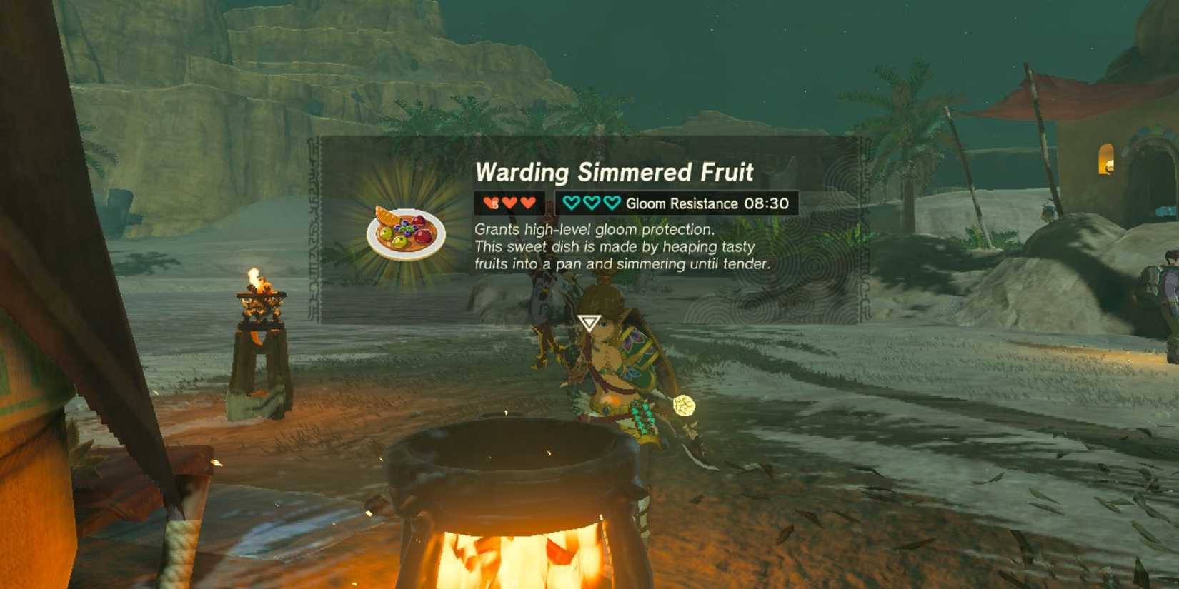 Link cooking Warding Simmered Fruit
