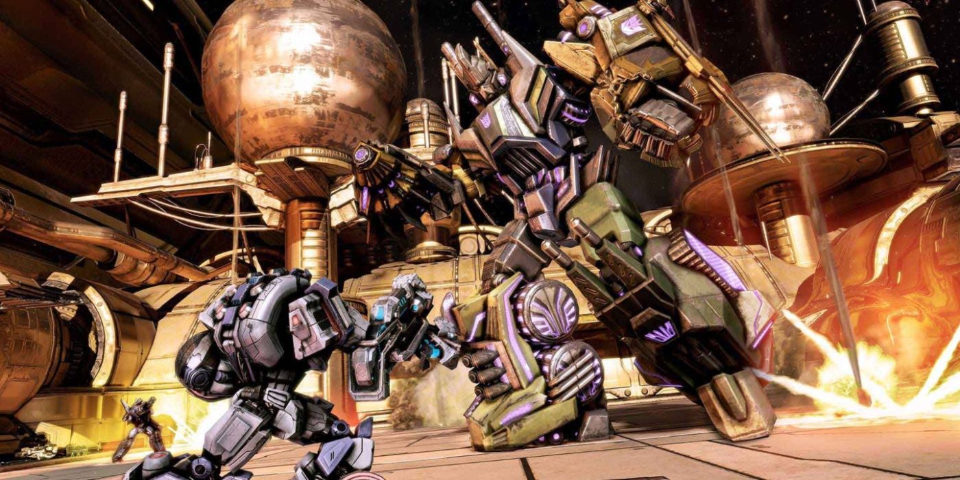 Transformers Chute de Cybertron Jazz Boss Fight 