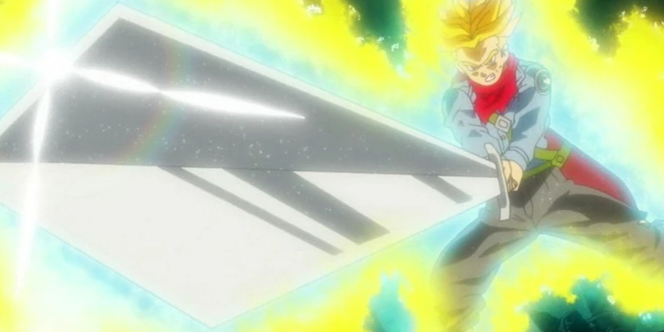 Trunks Sword Super Saiyan Rage Dragon Ball Super