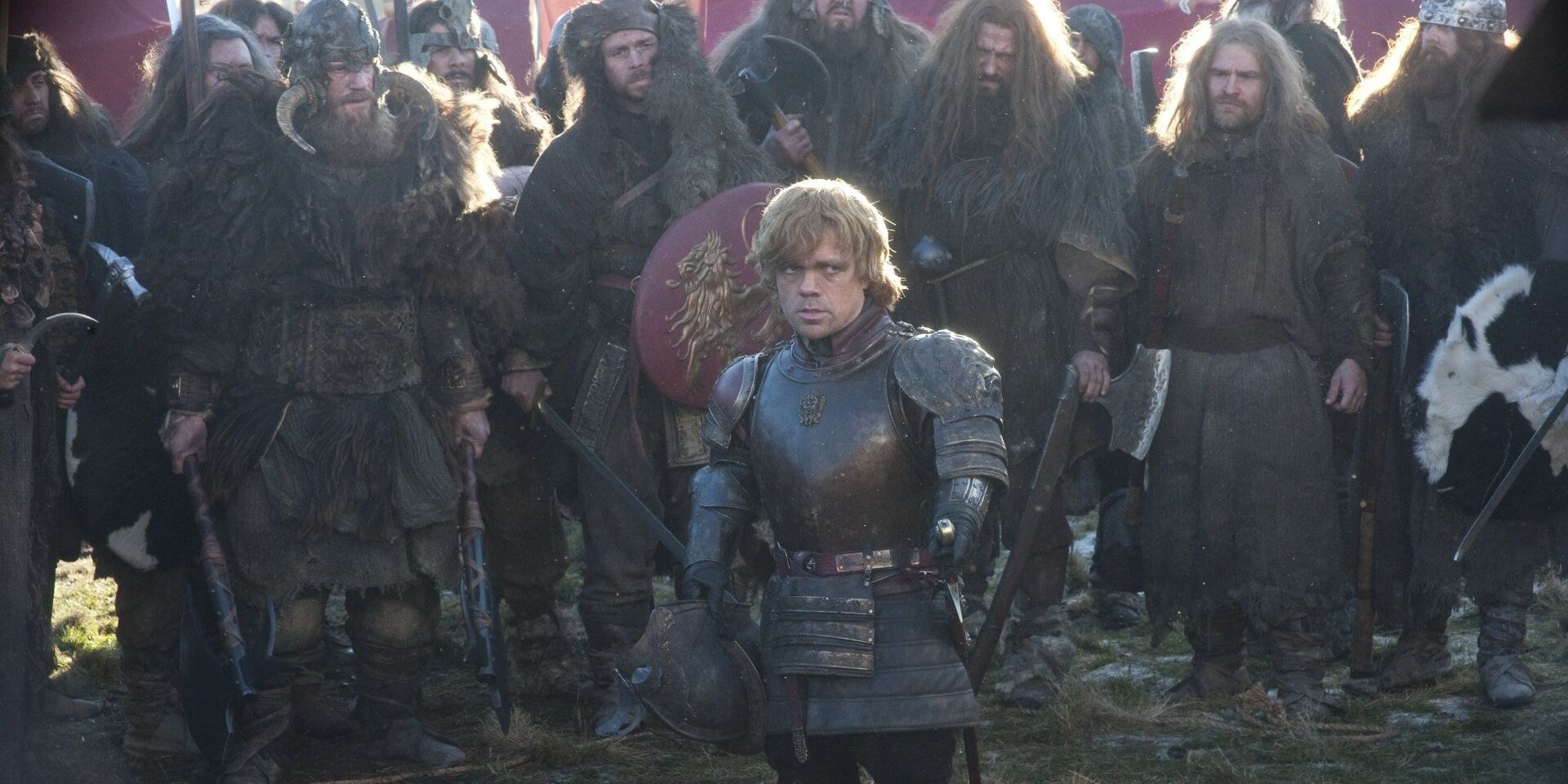Tyrion Lannister in Game of Throne's Battle of the Green Fork