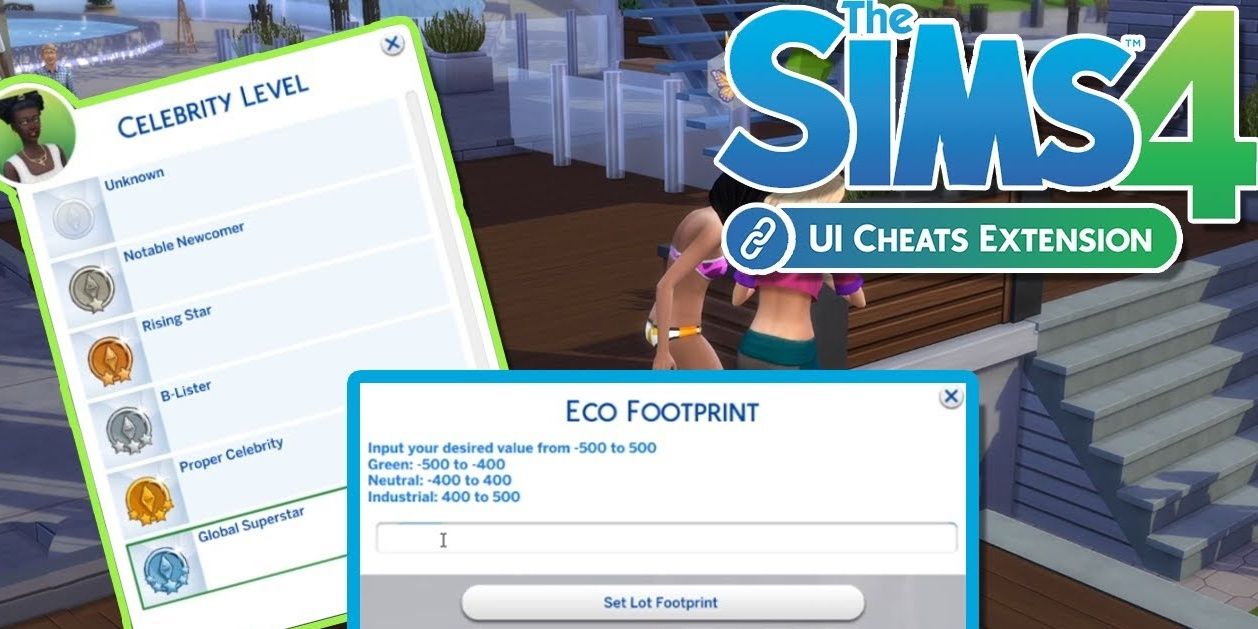 Mod UI Cheats Extension para The Sims 4