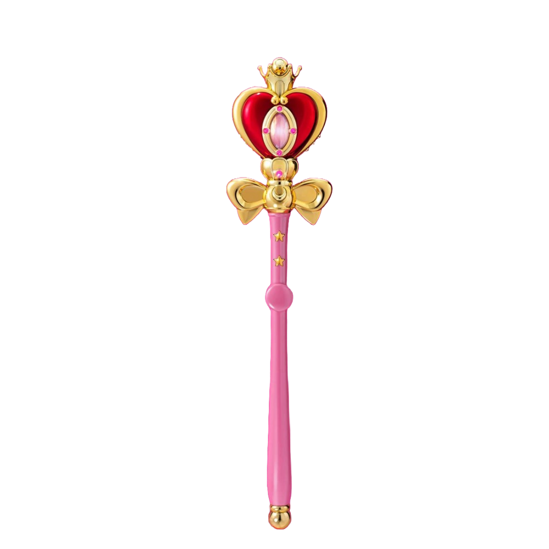 Pretty Guardian Sailor Moon Spiral Heart Moon Rod Brilliant Color Edition Proplica