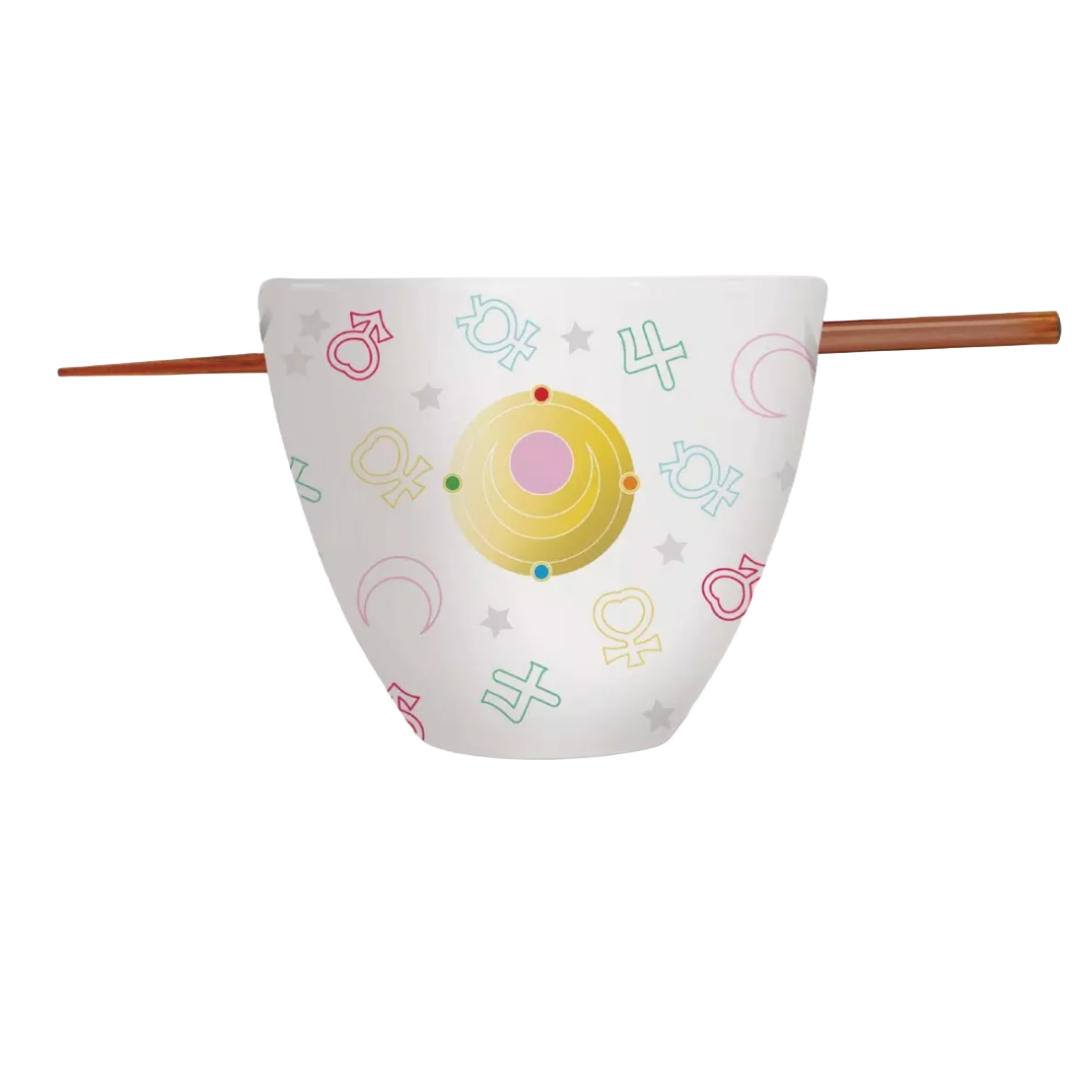 5 Piece Sailor Moon Sailor Senshi Ramen Bowl Set