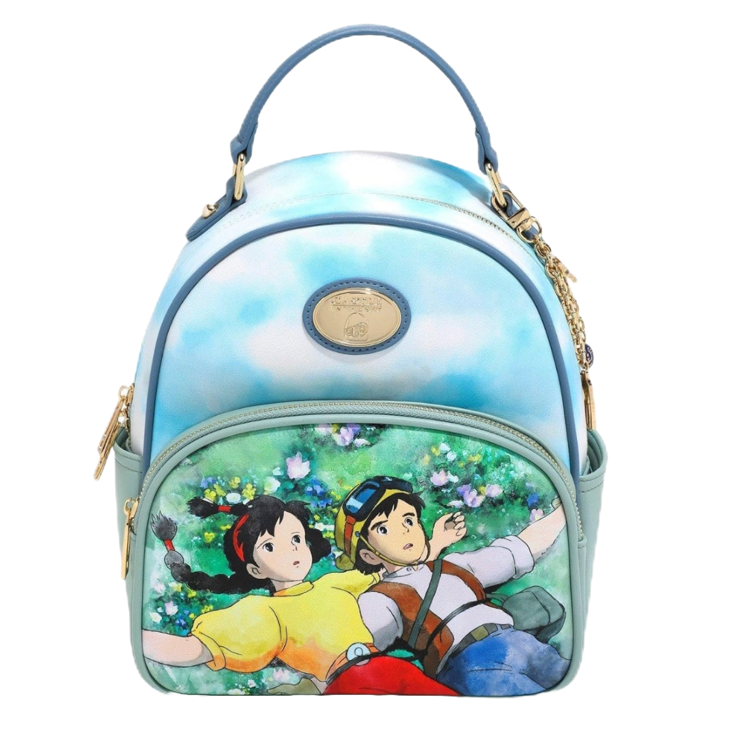 Howl's Moving Castle Calcifer in A Hurry Embroidery Canvas Tote Bag - Howls Moving Castle