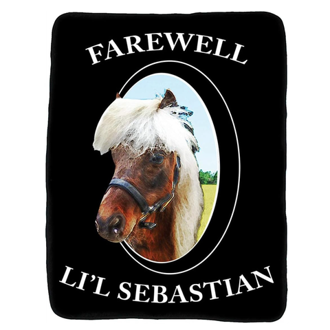 Parks and Recreation Li'l Sebastian Blanket