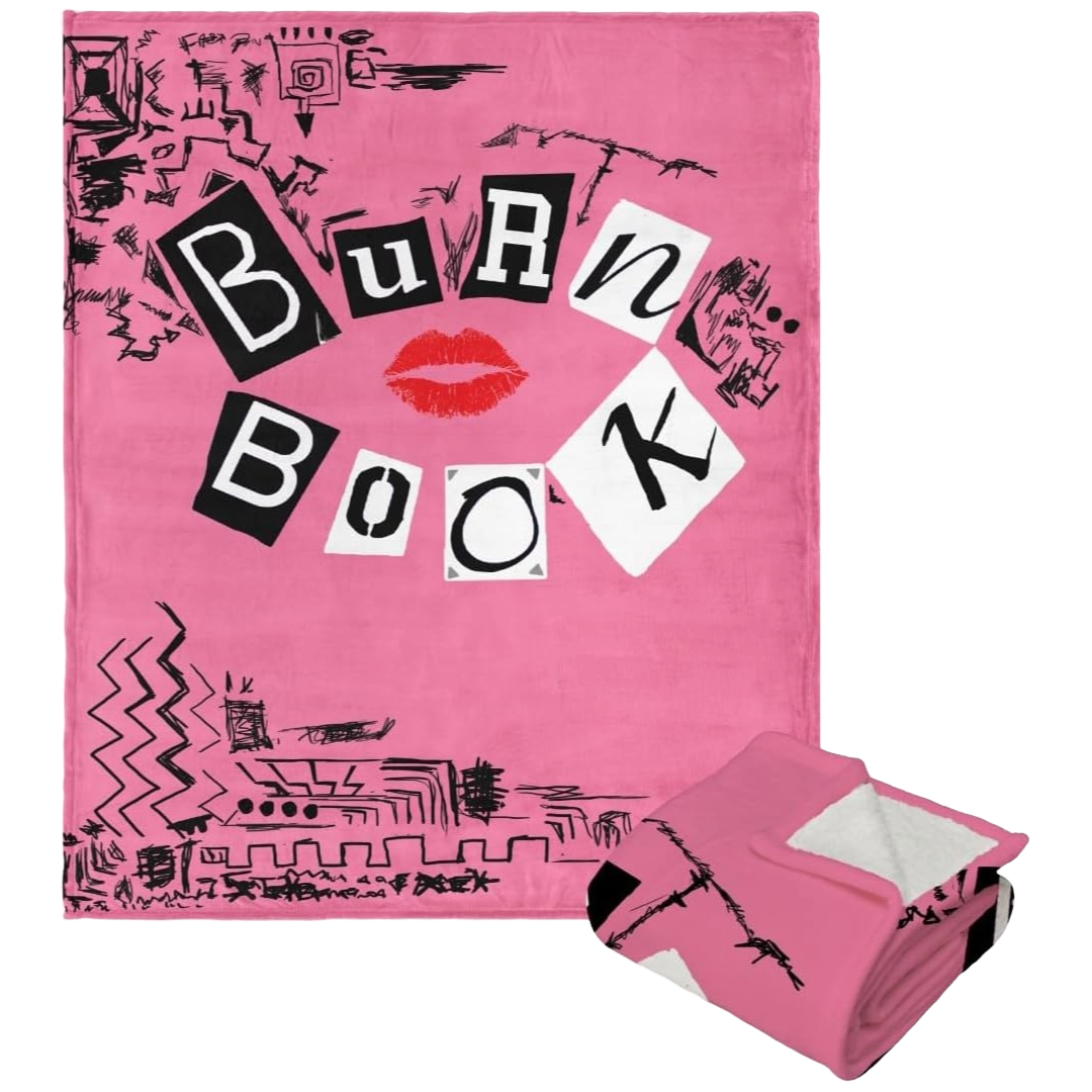 Mean Girls Burn Book Blanket