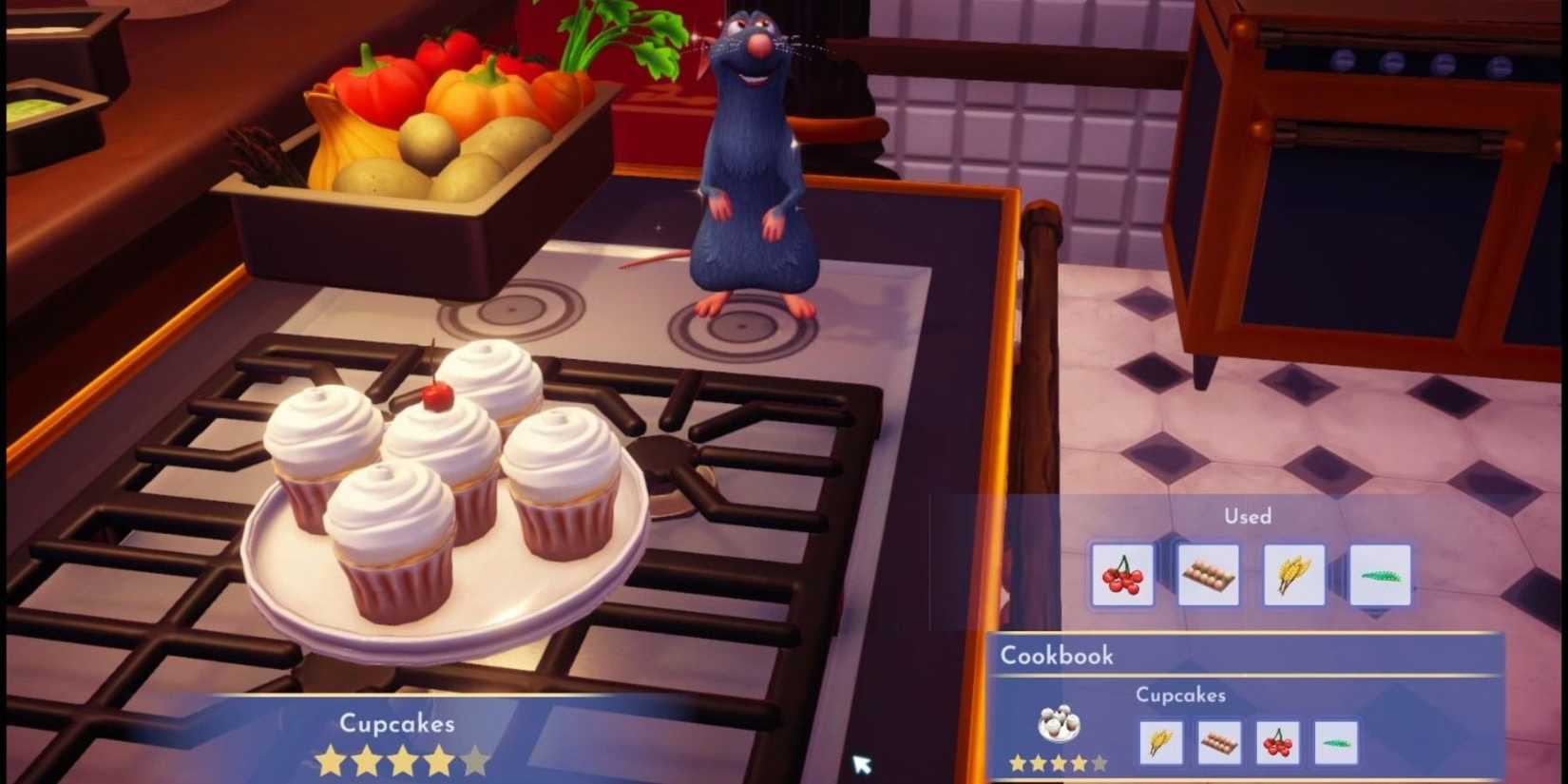 cupcakes recipe in dreamlight valley