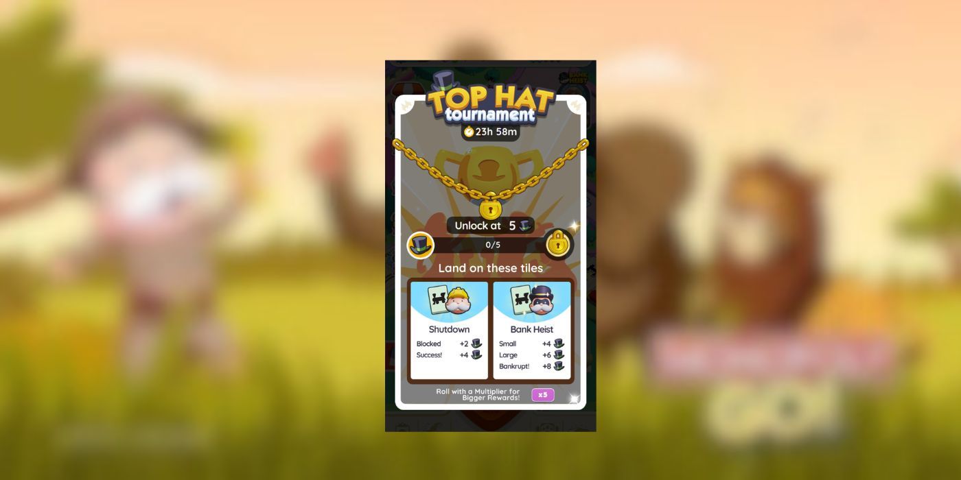 top hat tournament rewards and milestones monopoly go