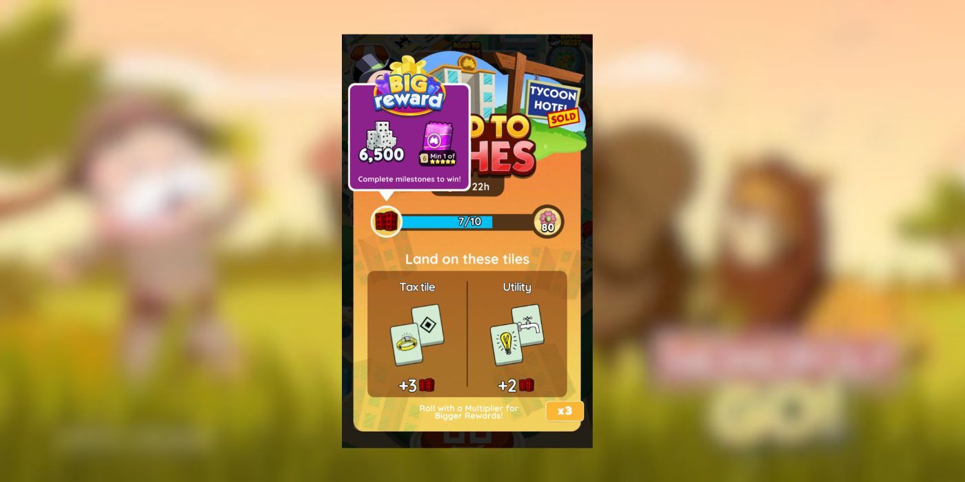 All Monopoly GO Road to Riches Rewards and Milestones List