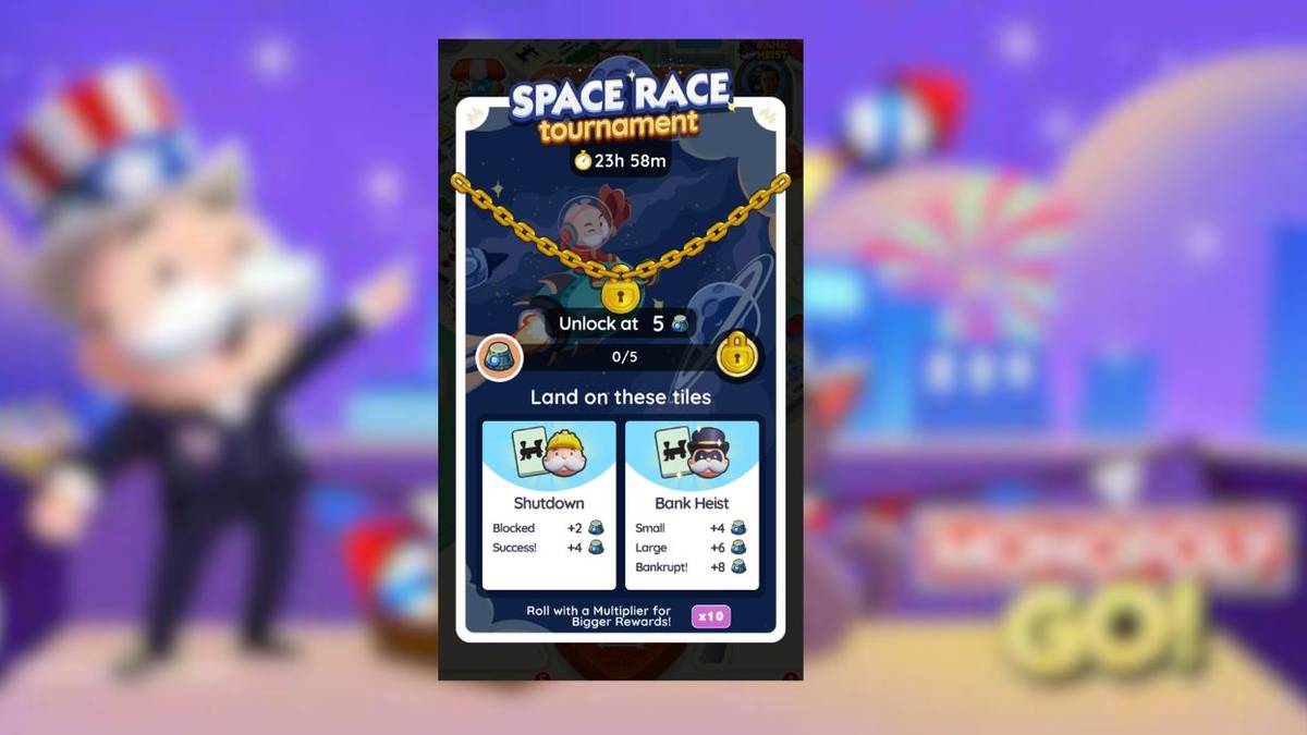 space race rewards monopoly go
