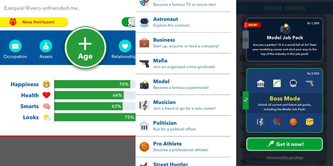 BitLife How to a Supermodel