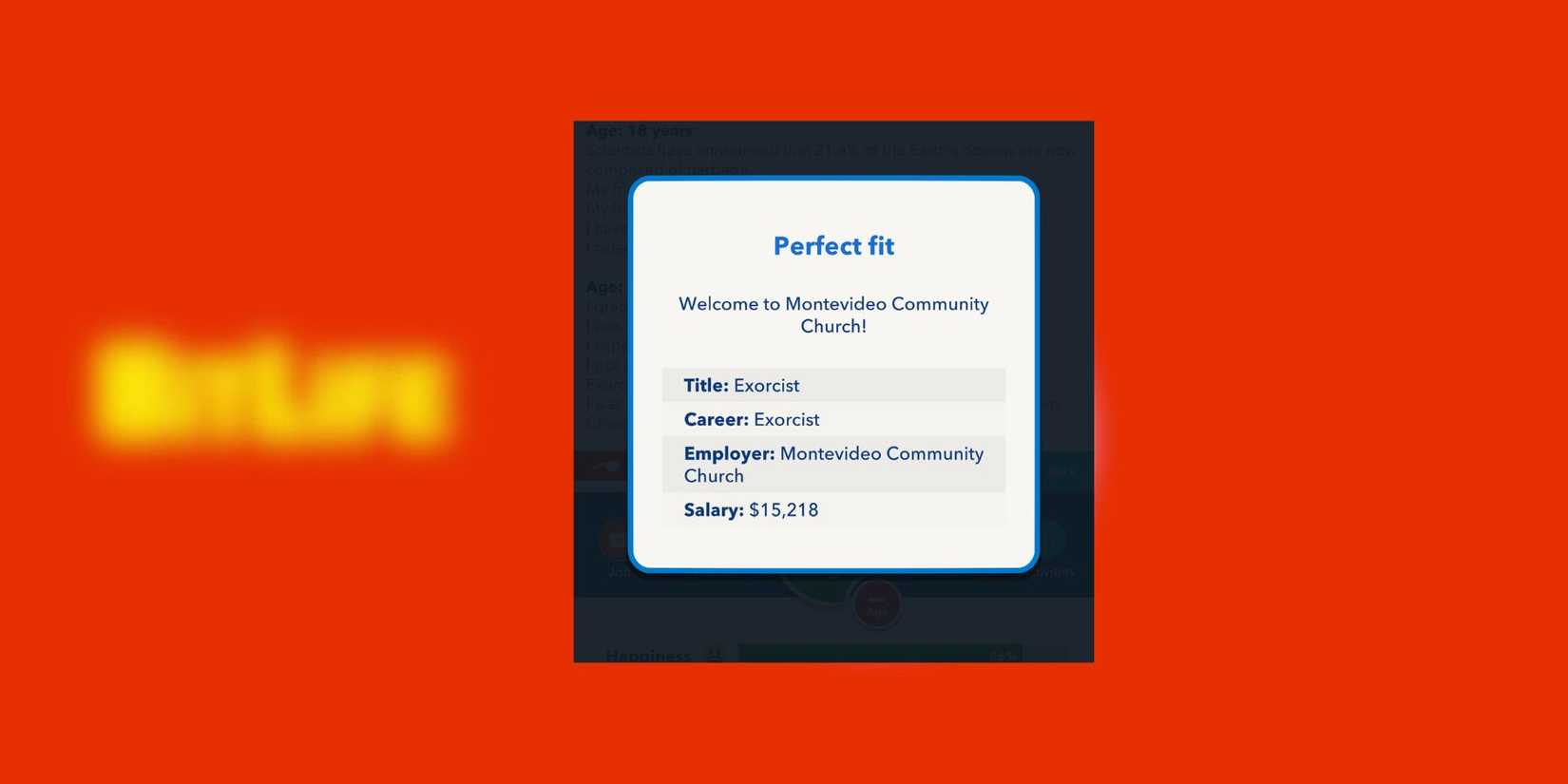 how to become an exorcist in bitlife