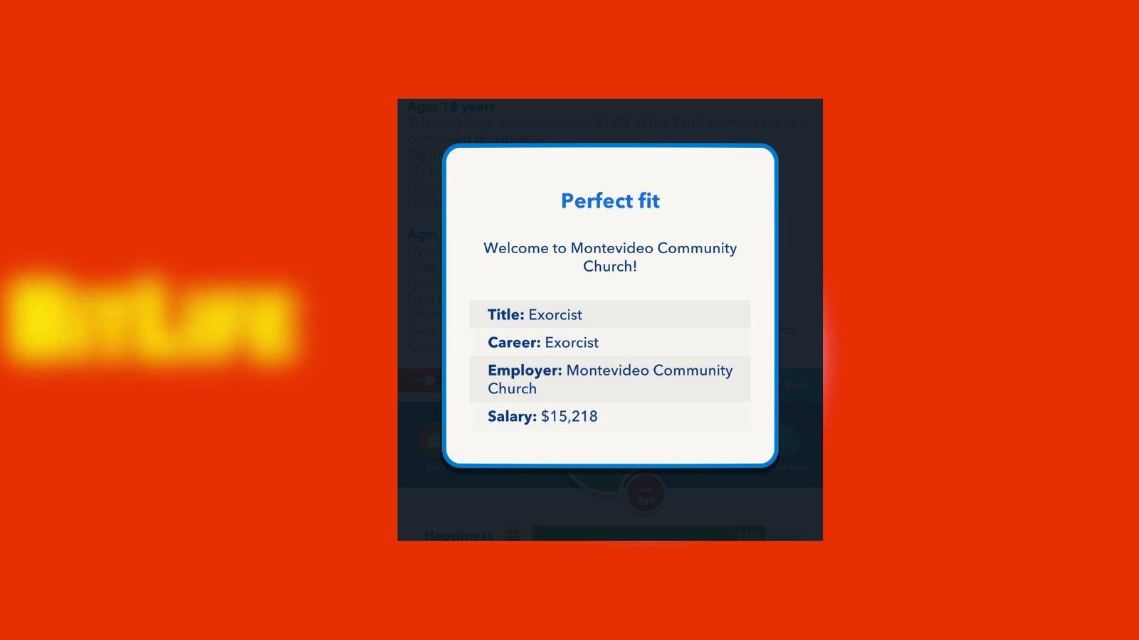 how to become an exorcist in bitlife