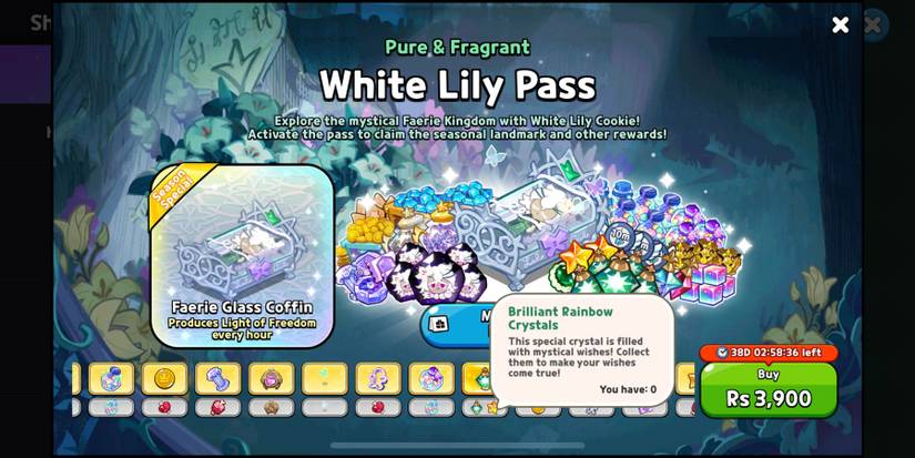 white lily pass in crk