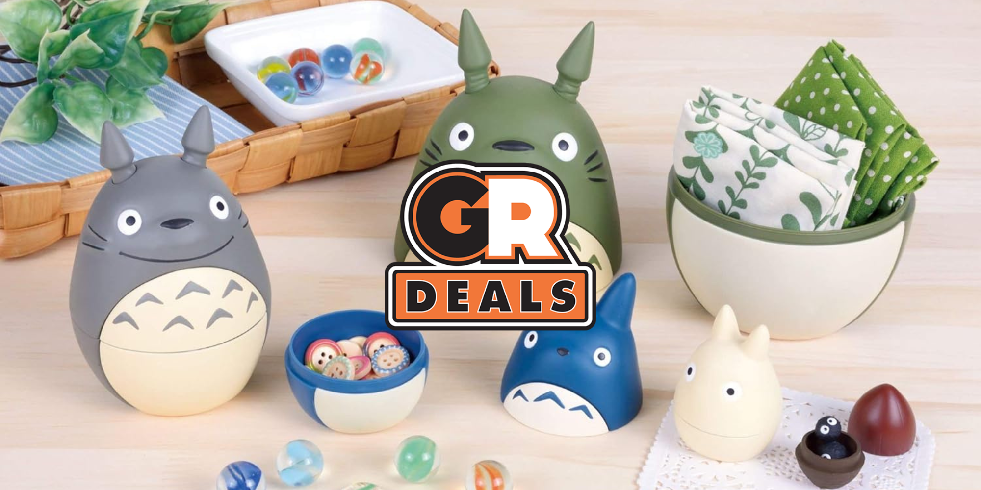 Totoro Nesting Dolls Feature Image for Deals