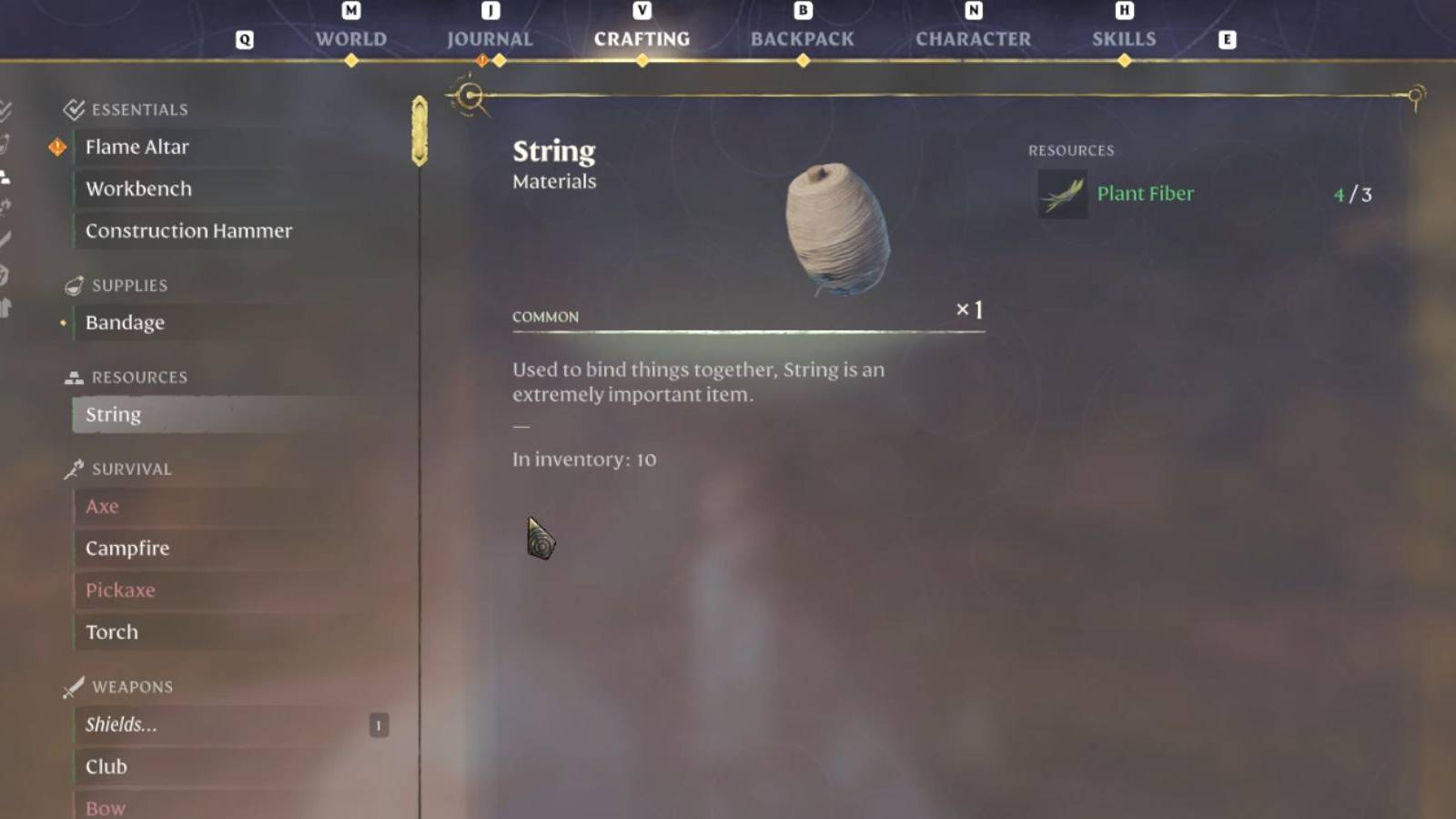 how to get string enshrouded