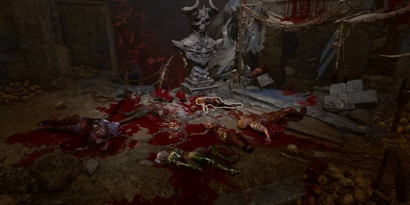 Dead people in Bhaals Temple in Baldur’s Gate 3