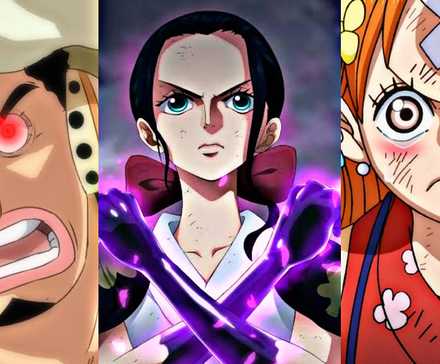 usopp nico robin nami haki one piece