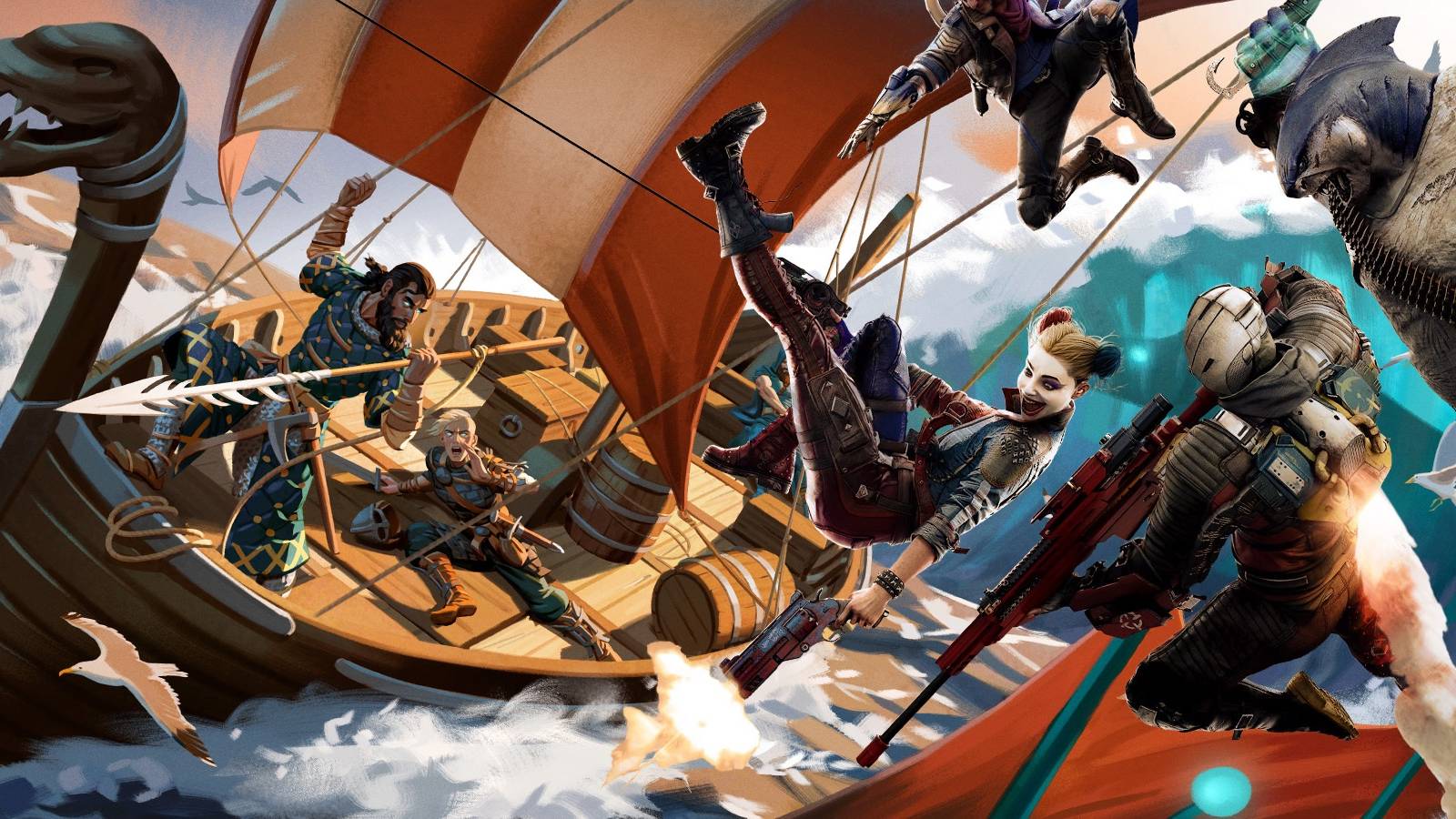 Valheim And Suicide Squad Kill The Justice League