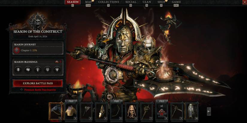 Diablo 4 Season of the Construct 