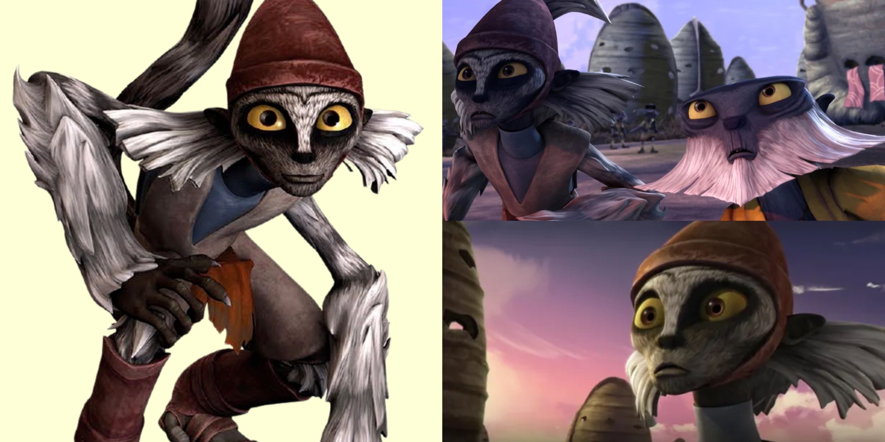 Screenshots of Wag Too from the Clone Wars