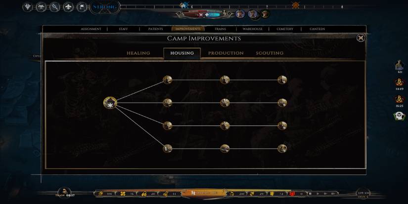 War Hospital - Improvements - Housing