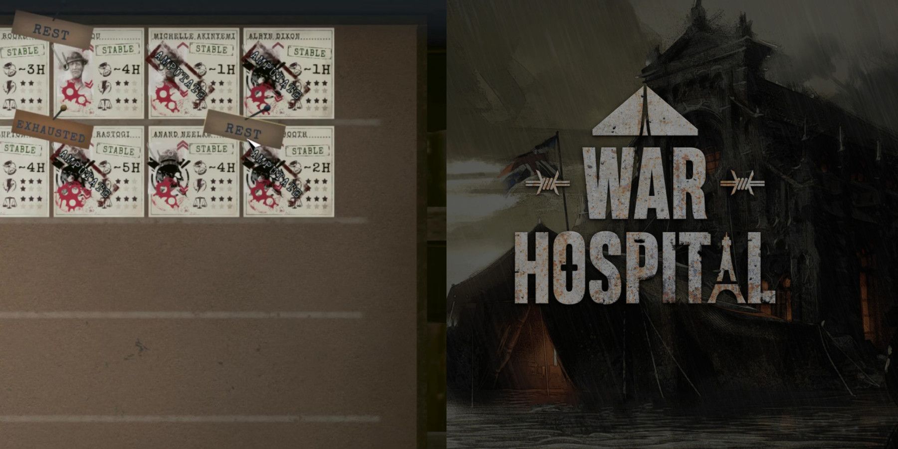 War Hospital - Rests Feature