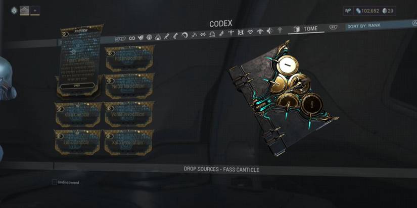 Warframe grimoire