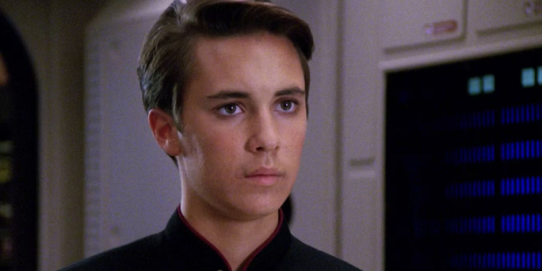 Wil Wheaton as Wesley Crusher in Star Trek: The Next Generation