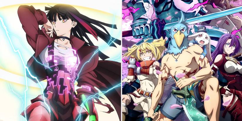 winter 2024 anime metallic rogue and shangri-la