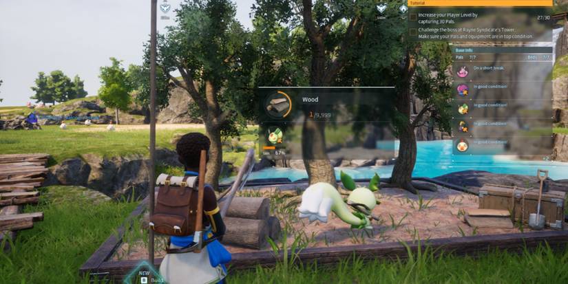 Palworld: Logging Site