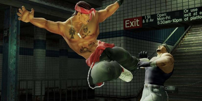 Wrestling in Def Jam Fight For NY