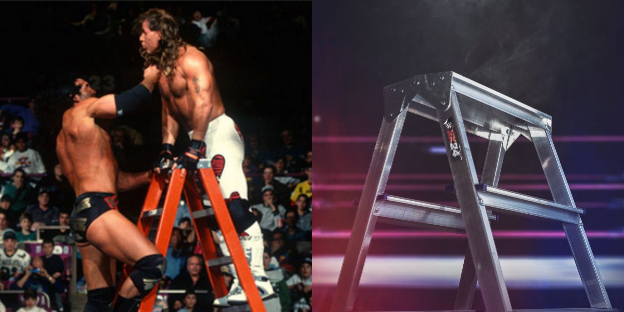 WWE 2K24 ladder match tease