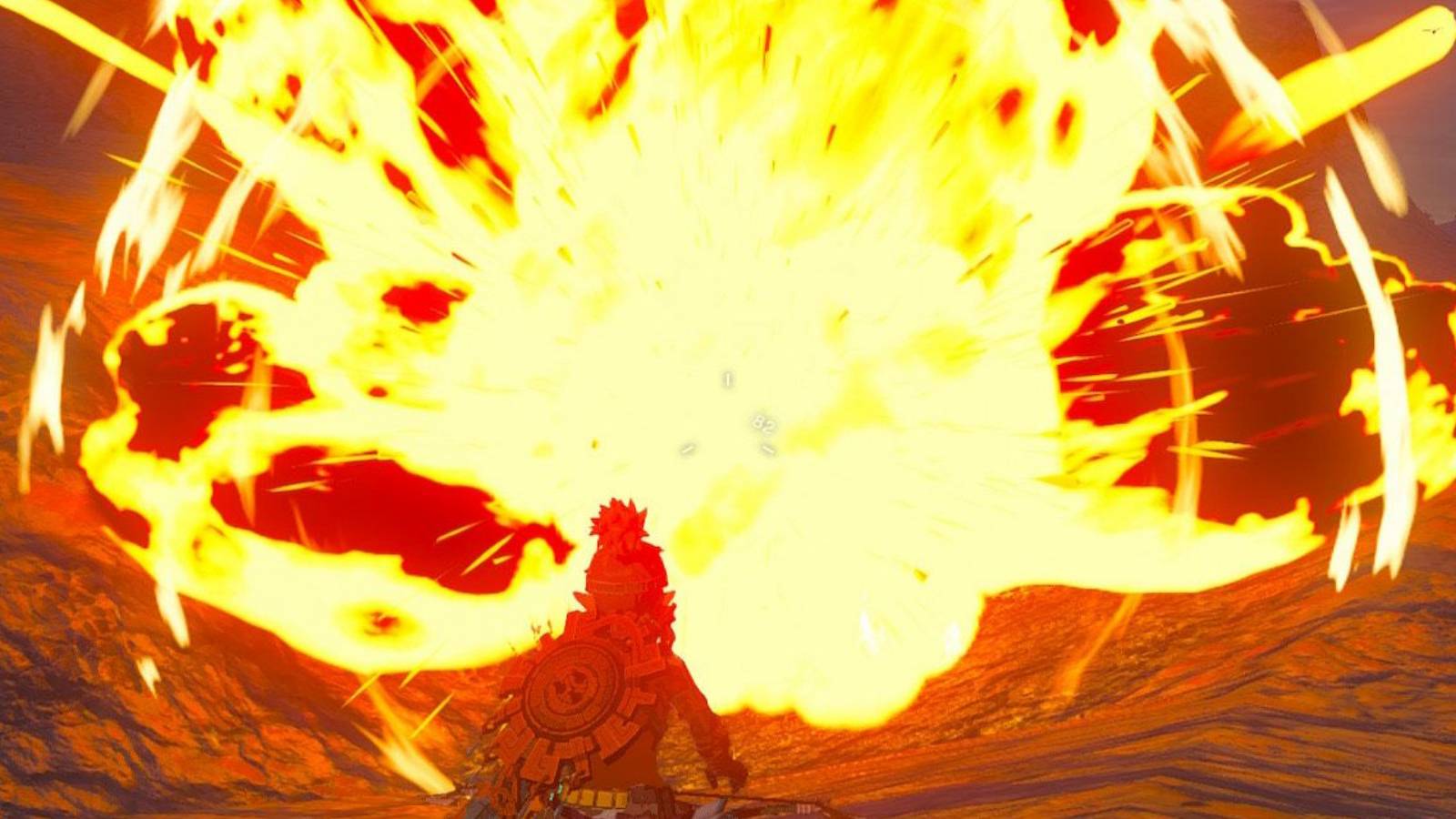 zelda tears of the kingdom explosion