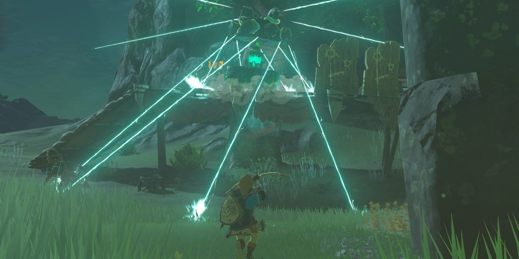 Zelda Tears of the Kingdom Player Creates Impressive Laser Cannon That Can Follow Link