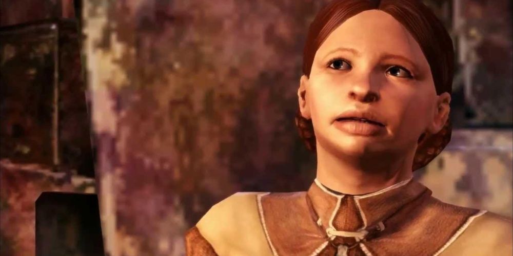 Zerlinda, a young scruffy looking woman, from Dragon Age Origins