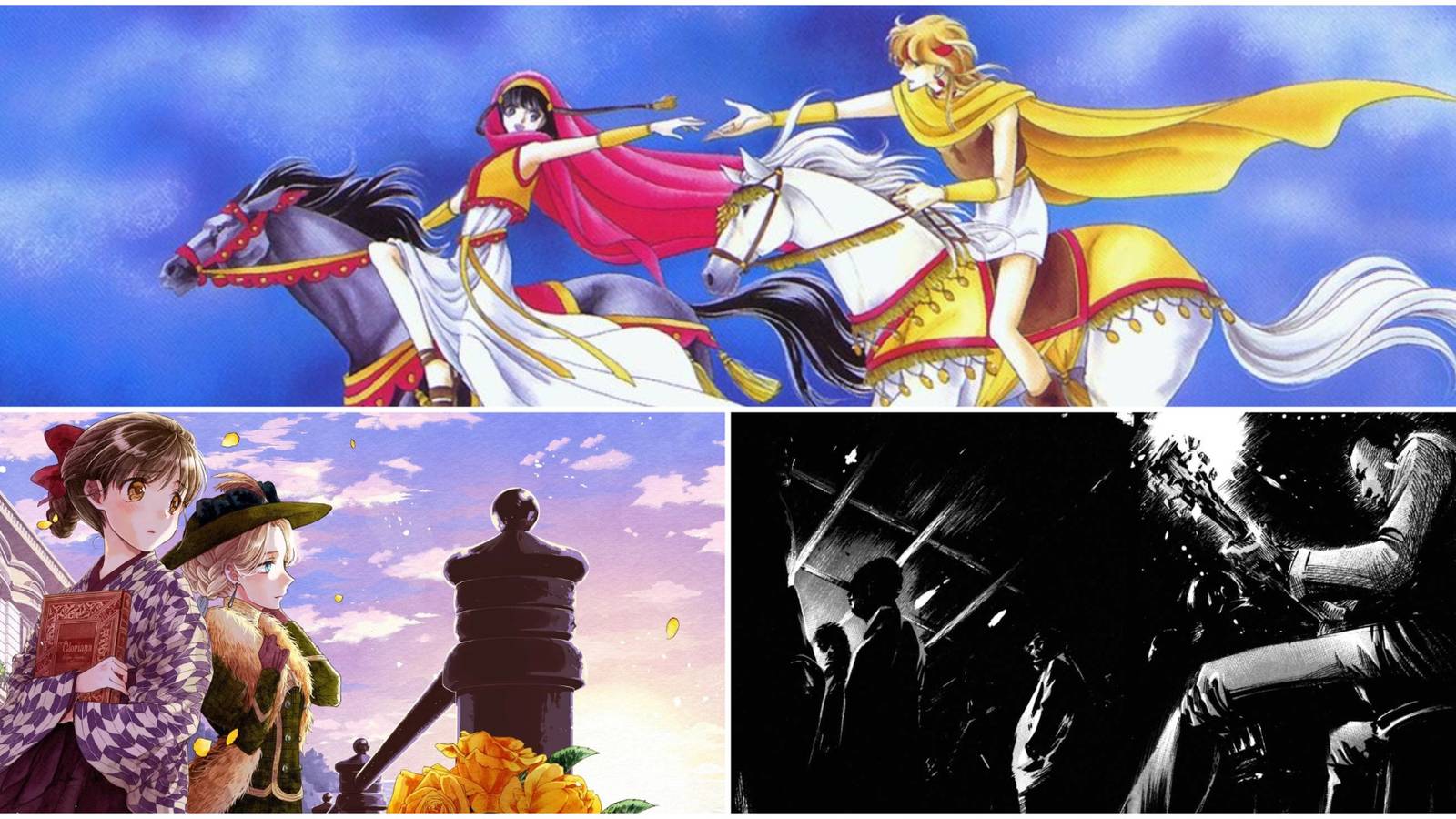 Historical Manga Without Anime- Red River Goodbye My Rose Garden Me and the Devil Blues