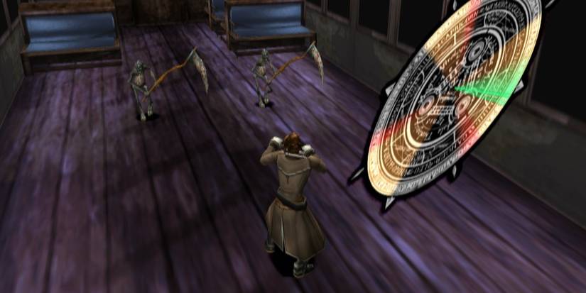 yuri in combat in shadow hearts